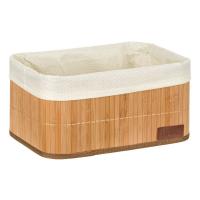 Kosh magazinimi bamboo ngjyre kafe 32 x 22 x 16 cm