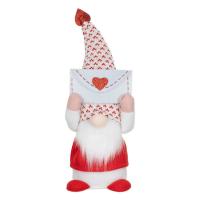 Xhuxh i vogel me leter dhe zemra per shen valentin 39 cm