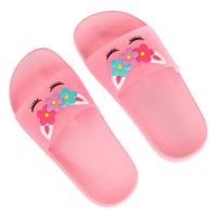 Shapka ngjyre roze me dizajn Unicorn nr 30