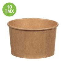 Gota kartoni kafe per akullore 150ml 10cope