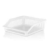 Organizues frigoriferi plastike e bardhe 29x26x8.5cm