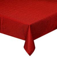 Mbulese tavoline me shkelqim e kuqe 140x180 cm