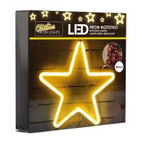 Yll ndricues neon 25x25cm