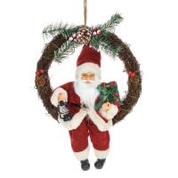 Kurore dekorative me babagjysh qe mban fener dhe dhurate 30cm