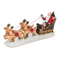 Slit me Santa Claus dhe drita Led