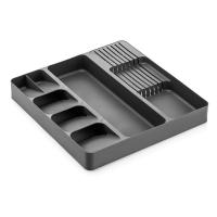 Organizues sirtari gri me 8 vende 39.5x38.5x5.5cm