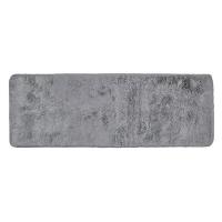 Rrugice dekorativ me lesh artificial gri per korridor 160x60cm