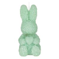 Dekoruese pashke qiri forme lepuri ngjyre mente 14cm