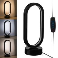 Llambe tavoline LED e zeze me USB & 3 nuanca