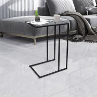 Tavoline me syprine xhami dhe kembe metalike 40x30x59cm