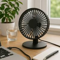 Ventilator tavoline 90º me USB 16.6cm 5W