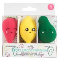 Set me 3 sponge make upi ne forme frutash