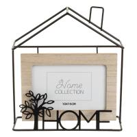 Kornize fotografie prej druri "Home" 21x7x23cm