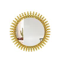 Pasqyre dekorative rrethore gold
