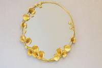 Pasqyre dekorative rrethore gold