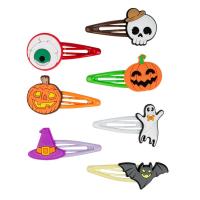 Kapese flokesh per Halloween me ngjyra, dhe dizajne te ndryshme 6cm - 7 cope