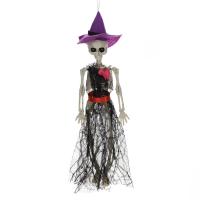 Skelet shtrige realist per Halloween 33cm