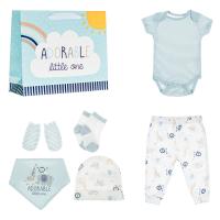 Set dhuratash per bebe ngjyre blu