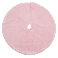Tapet fundor i pemes se Krishtlindjes me lesh artificial roze 60cm