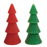 Qiri 3D per peme me ngjyre te kuqe, jeshile 16.5 cm