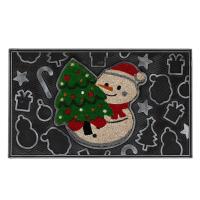 Tapet i zi per Krishtlindje me dizajn Snowman 75x45cm