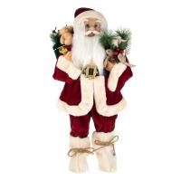 Santa Claus me thes jeshil 60cm