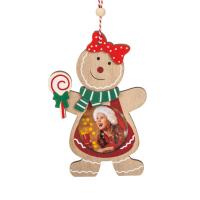 Kornize Gingerbread vajze prej druri 10x14cm