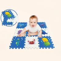 Puzzle dyshemeje me kafshë deti 30.7x30.7cm -9 copë