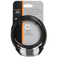 Locker për biciklete e zezë me simbole të kombinuara