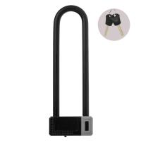 Kyç biçiklete me 2 çelësa të zi 96x290 mm