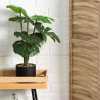 Vazo dekorative me bimë monstera 15x60cm