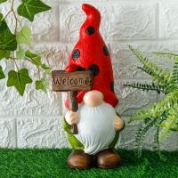 Xhuxh dekorativ qeramike kopshti "Welcome" 14x10x30cm