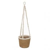 Macrame e thurur me varje per vazo 17x13x15cm