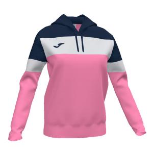 SUDADERA CAPUCHA CREW IV ROSA-MARINO