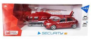 Vehicle Mondo Motors Security Spain Helicopter/Car 18 1:43