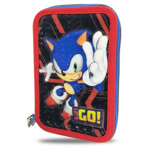 Portofol per mjete shkollore me Sonic