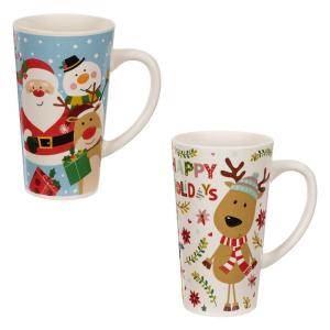 Set filxhanesh me santa klaus dhe drer 2 cp 15x8.5 cm  