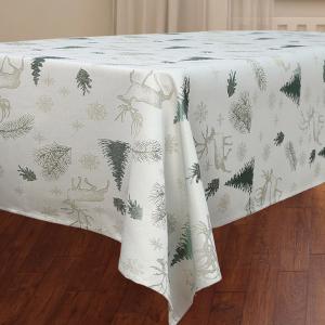 Mbulese tavoline me drer dhe peme 240x140cm