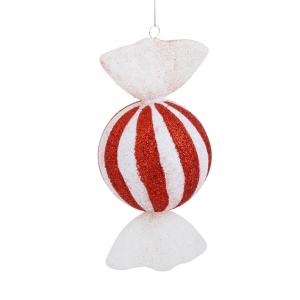 Top Krishtlindjesh ne forme karamele 20cm