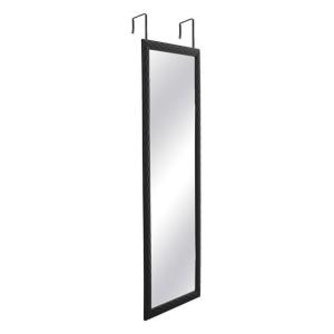 Pasqyre dere me kornize te zeze model diamanti te stampuar 35x95cm