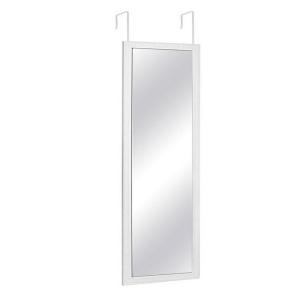 Pasqyre dere me kornize te bardhe 36x126cm