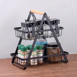 Organizues metalik me dy rafte 30x18x32cm