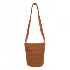 Cante me rrip bezhe ne kafe kashte 30x17x30cm