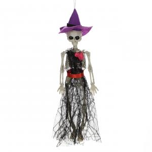 Skelet shtrige realist per Halloween 33cm