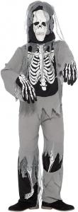 Kostum skeleti gri