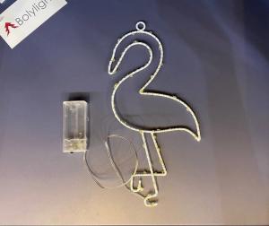 Dekoruese flamingo me drita LED