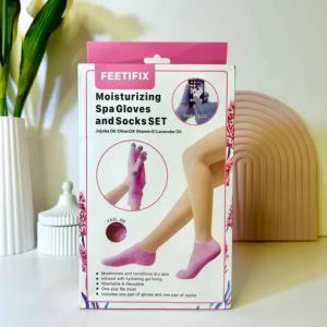 Set me doreza dhe corape silikoni hidratuese