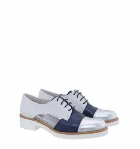 Kepuce DERBY AMETISTA IN METALLIC AND NATURAL