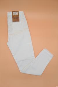 Pantallona Krienko per femra, Gerta M04 Bianco