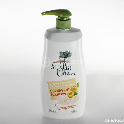 Le Petit Oliver Creme Douche Shower Cream Apricot Milk. 750 ml.